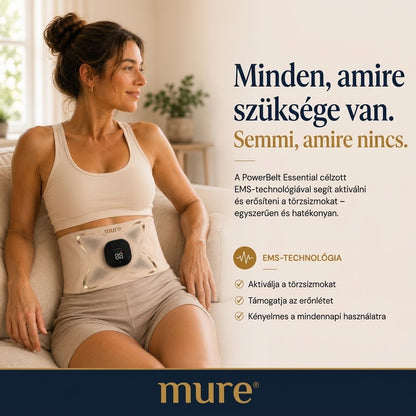 EMS-alakformálás & LED & Hőterápia PowerBelt®