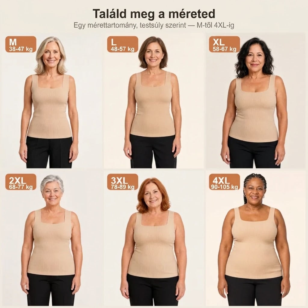 Mure Melltartós Trikó Elöl Rögzítő Tartással