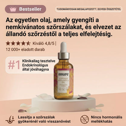 Mure Cyperus — Szőrnövekedés elleni olaj