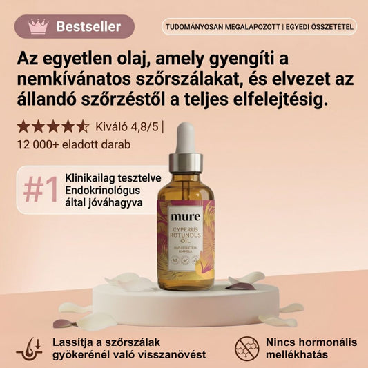Mure Cyperus — Szőrnövekedés elleni olaj